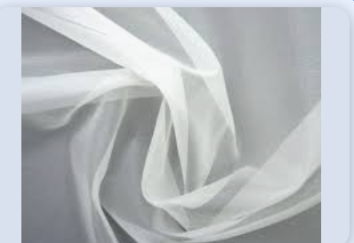 Dyeable plain and white nylon organza in whole sale rate
